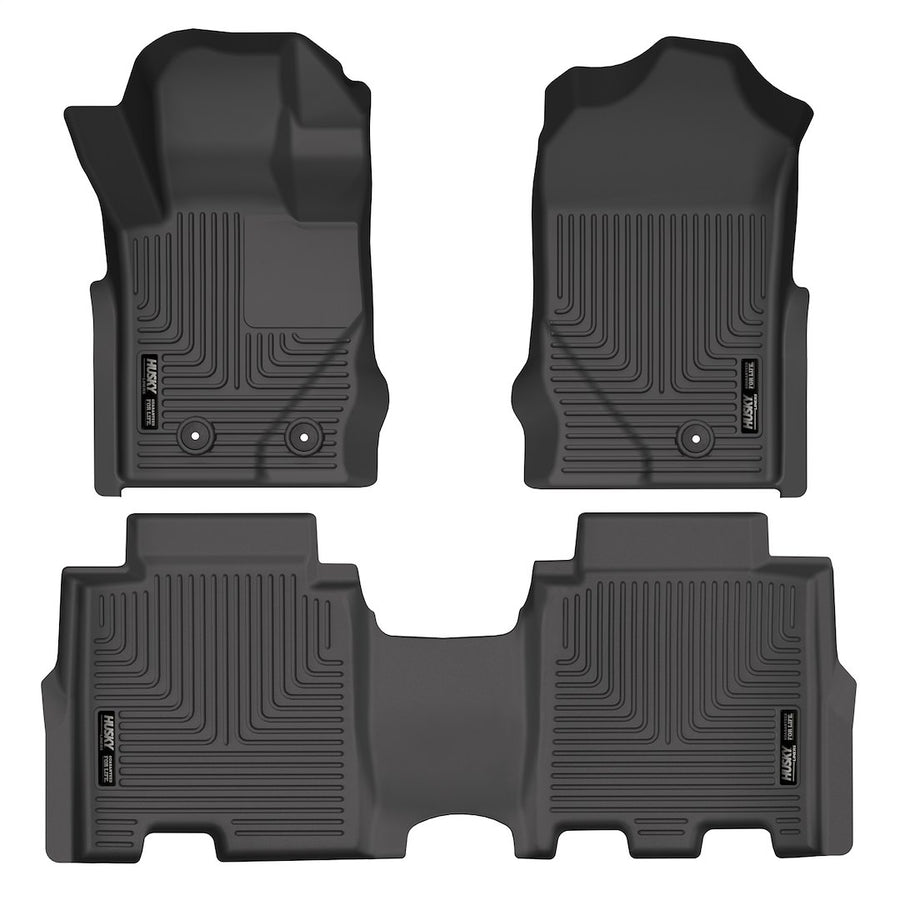 FRONT & 2ND SEAT FLOOR LINERS
