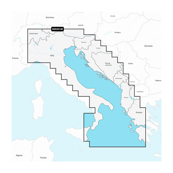 ITALY  ADRIATIC SEA GARMIN NAVIONIC