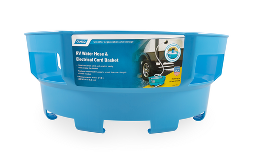 WATER HOSE AND ELECTRICAL CORD BASK