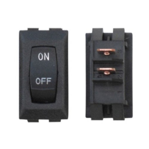 12V LABELED ON/OFF BLK/SI