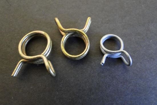 WIRE HOSE CLAMPS  5/16'OD  150PK