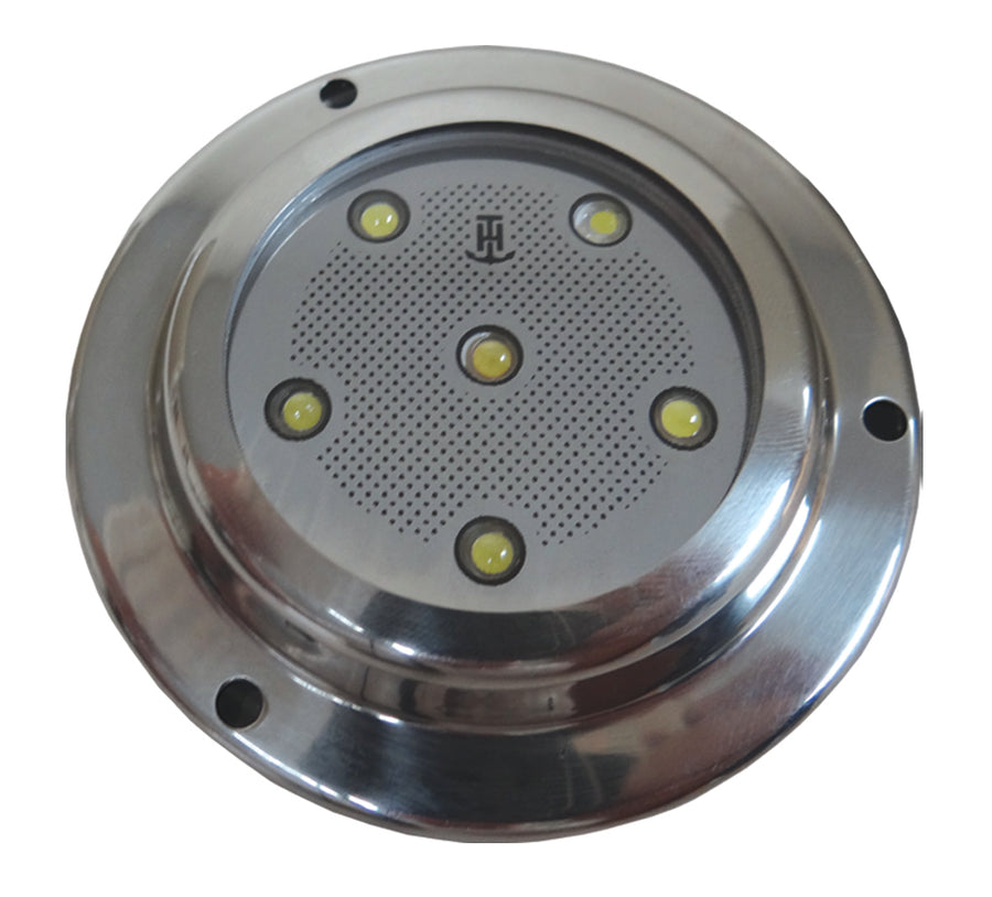 ROUND U/W BLUE LED W/ SS BEZEL