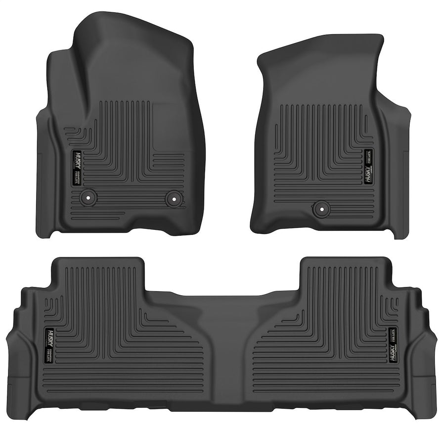 FRONT & 2ND SEAT FLOOR LINERS (FOOT