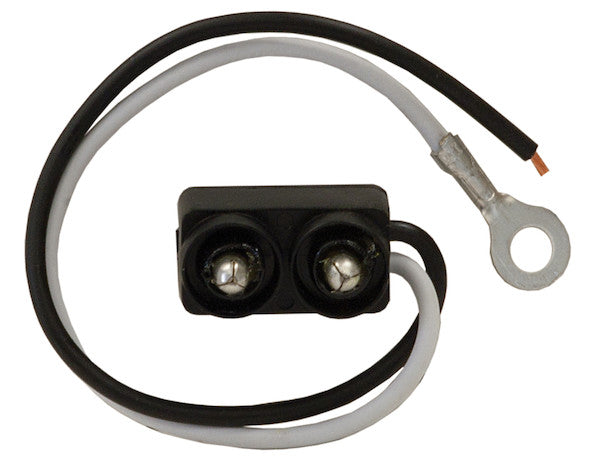 PLUG MALE 2-PIN IN-LINE 6IN 25 PC M