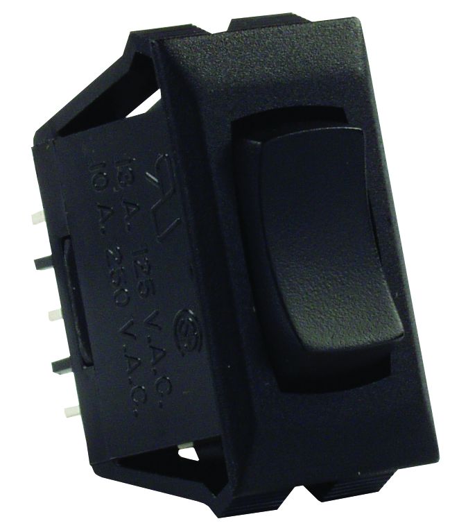 12V M-ON/OFF/M-ON SW  BK