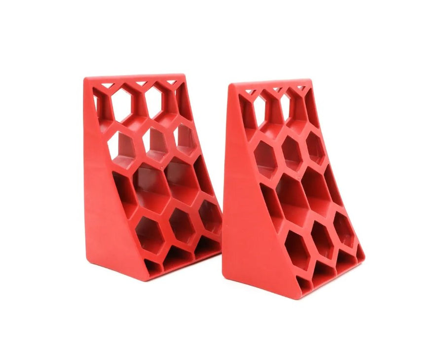 WHEEL CHOCK SET (2 WHEEL CHOCKS)