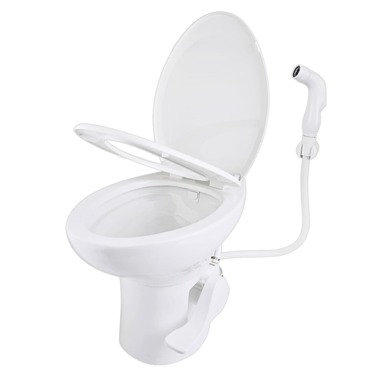 RESIDENTIAL HEIGHT RV TOILET CERAMI