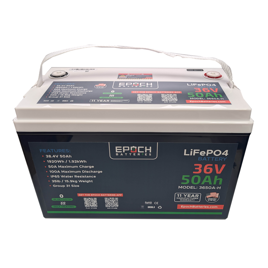 36V 50AH - GROUP 31 - BLUETOOTH HEA