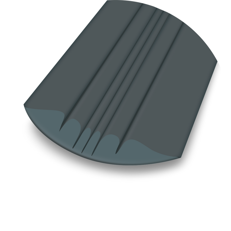 KEELGUARD BOW PROTECTOR  GRAY  7'