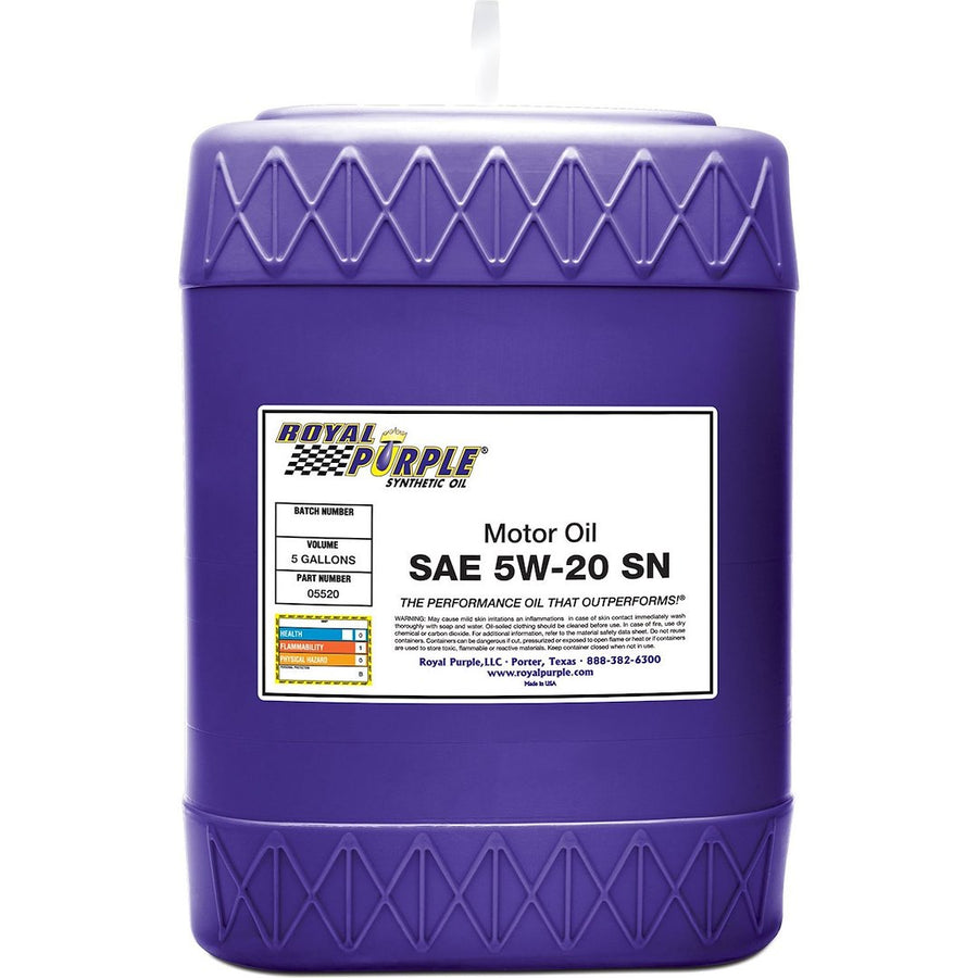 5W20 MOTOR OIL 5 GAL PAIL