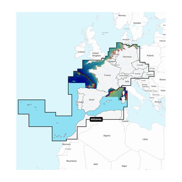 EUROPE  CENTRAL & WEST GARMIN NAVIO