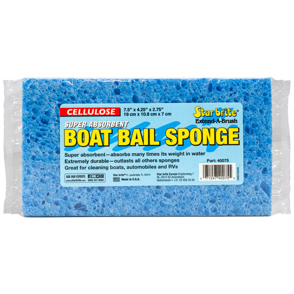 CELLULOSE BIG BOAT BAIL SPONGE 7X3