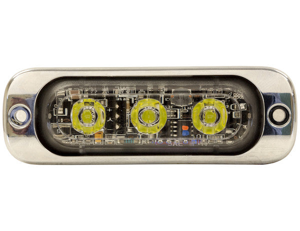 LIGHT STROBE 3-3/8IN 3-LED CLEAR