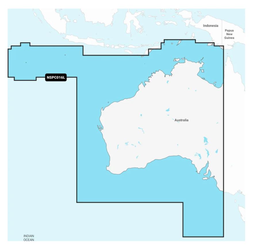 GARMIN NAVIONICS+ AUSTRALIA  WEST &
