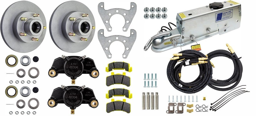 BRAKE KIT 10' VENTED DISC 66 ACT BL