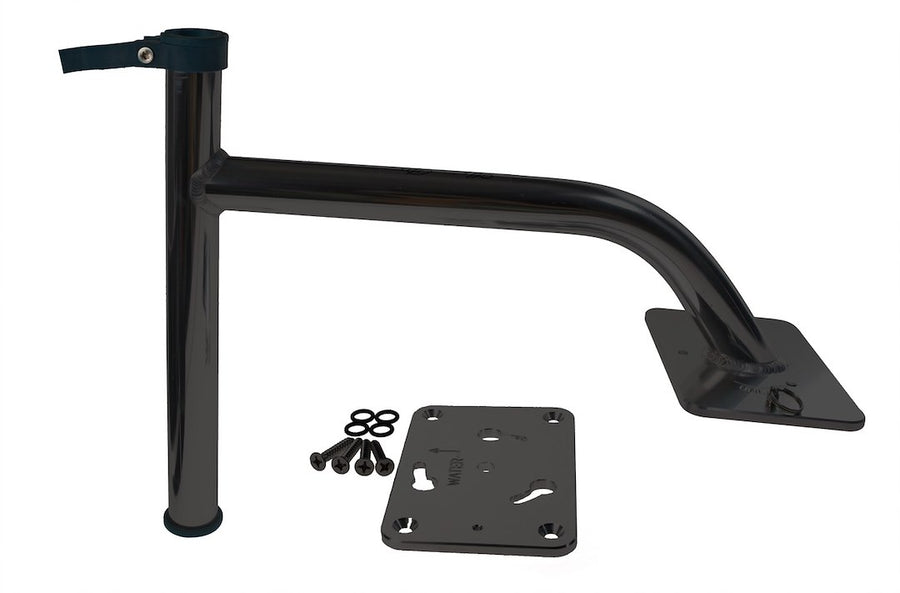 3 INCH BOW BLACK POWDER COAT