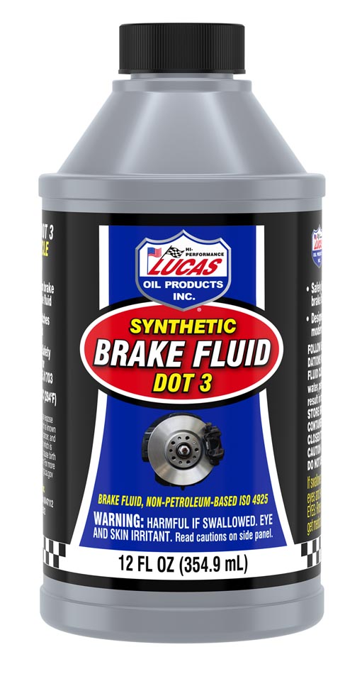 DOT 3 BRAKE FLUID 12OZ