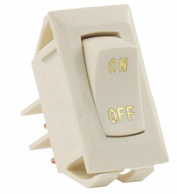 LABEL 12V ON/OFF SW IVRY