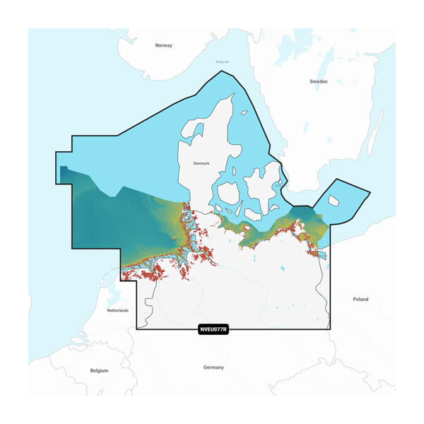 DENMARK & GERMANY  NORTH GARMIN NAV