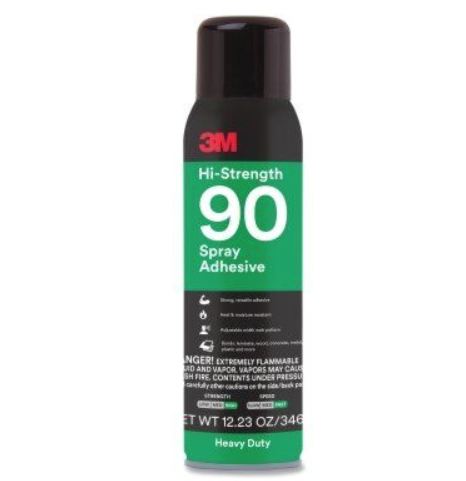3M  HI-STRENGTH SPRAY ADHESIVE 90