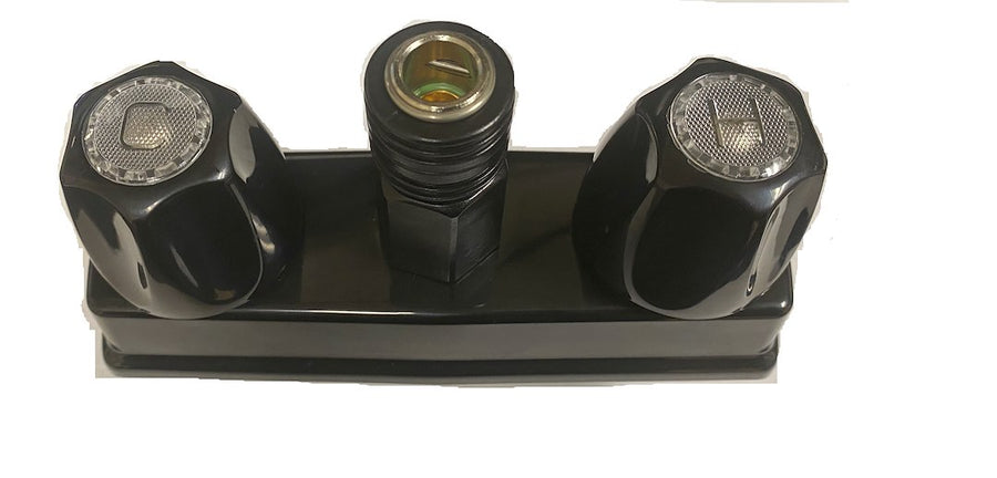 FAUCET 4' CENTER W 1/2' QUICK