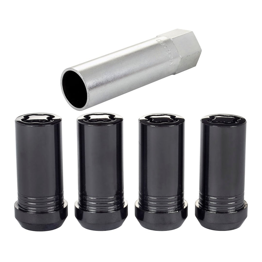 WHEEL LOCK SET 14X1.5 BLK