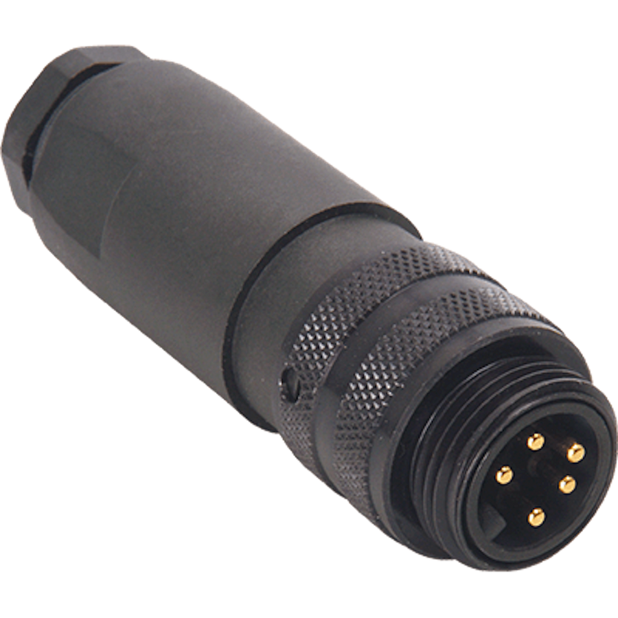 FIELD CONNECTOR MALE MINI STRAIGHT