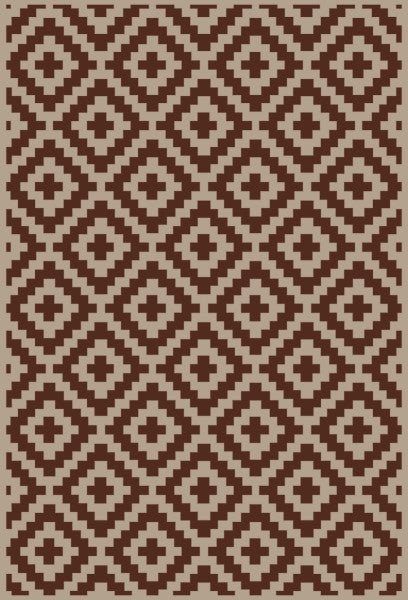 8X20 MAT BROWN/TAN