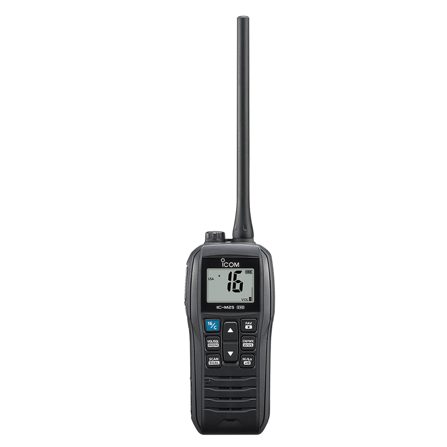 VHF HANDHELD - BLACK