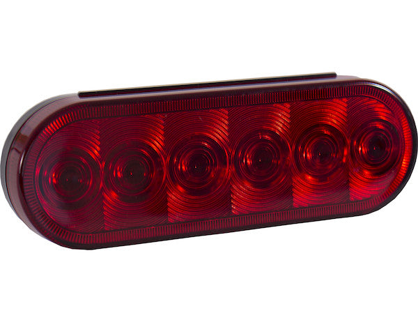 LIGHT 6IN OVAL STOP/TURN/TAIL 6LED