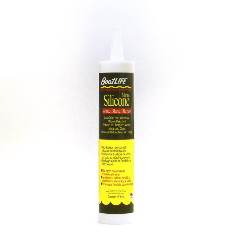 SILICONE 10.6 FL. OZ. CART. WHITE