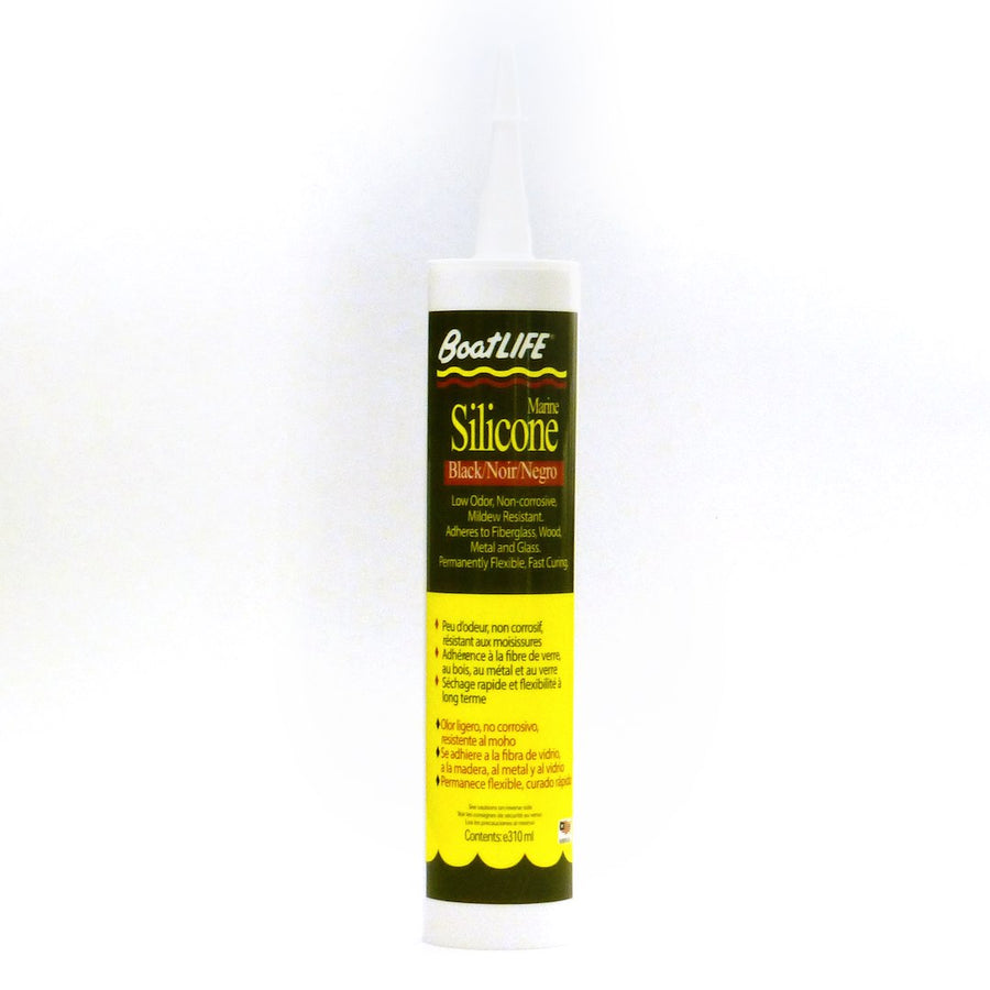 SILICONE 10.6 FL. OZ. CART. BLACK