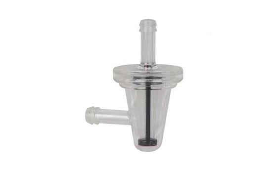 FUEL FILTER  1/4' (6MM) 90 DEG  CON