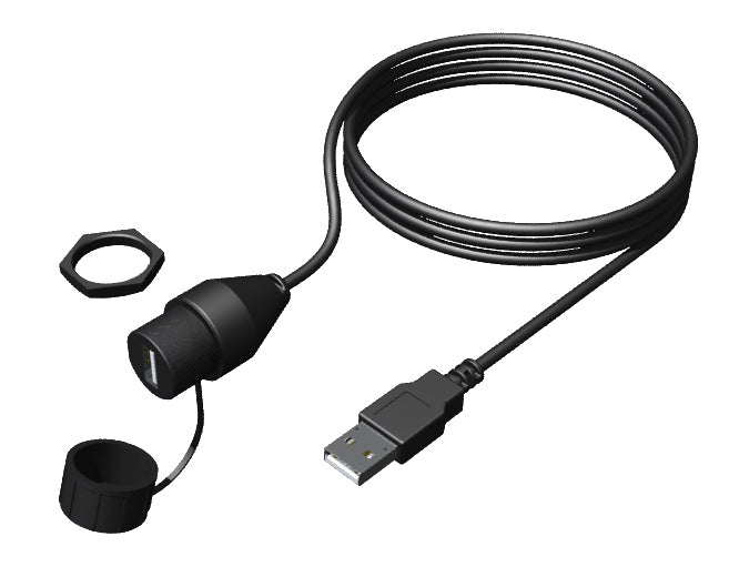 PANEL MOUNT USB CONNECTOR