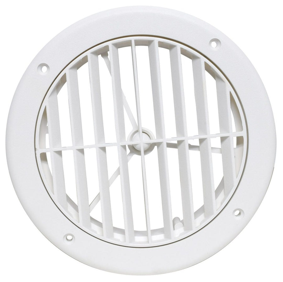 A/C VENT LOUVERED 5' WH