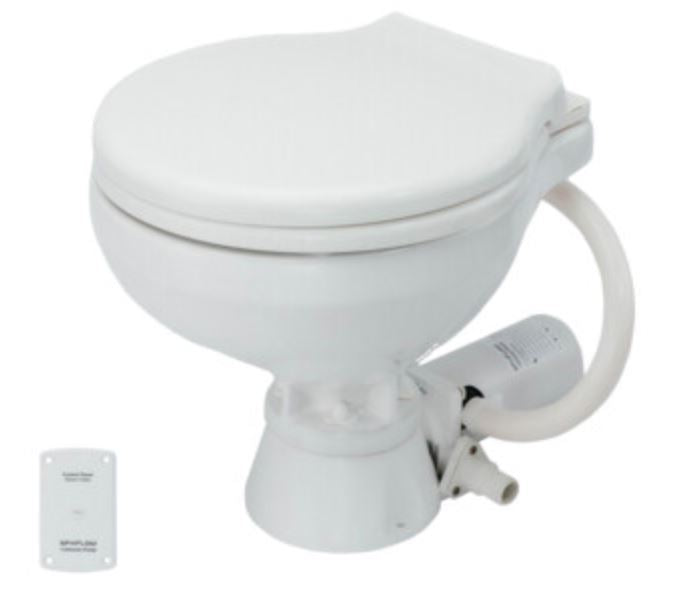 MARINE TOILET STANDARD 12V COMPACT