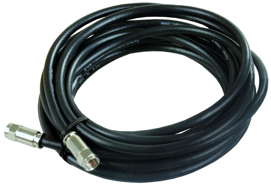 20' RG6 COAX W/COMPRN END