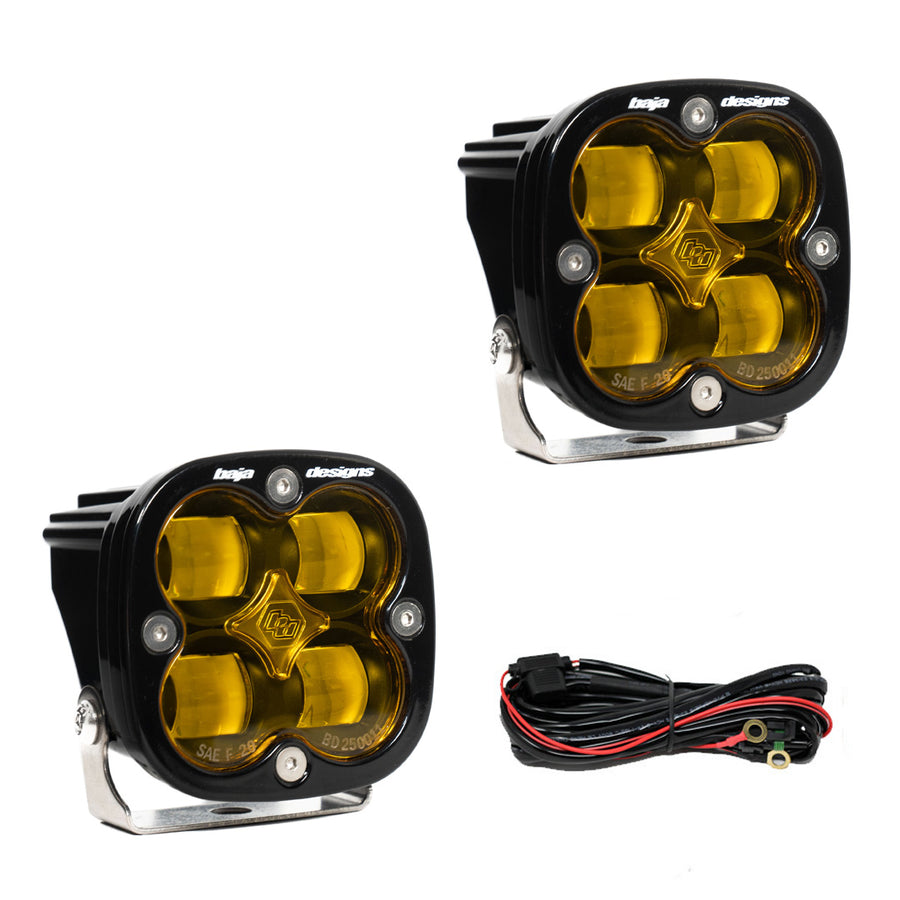 SQUADRON SAE LED PAIR AMBER