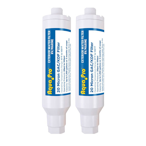 TWO REPLACEMENT WATER FILTERS