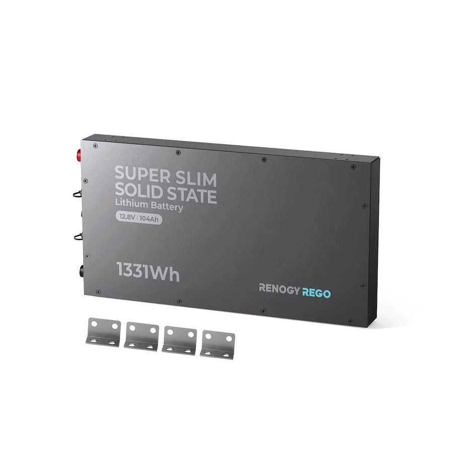 12V 104AH SUPER SLIM LFP BATTERY