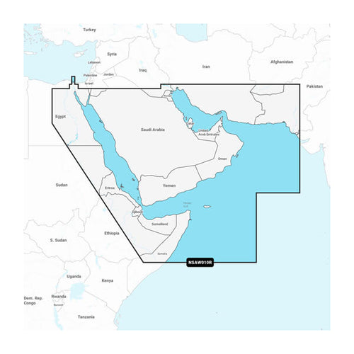 THE GULF & RED SEA GARMIN NAVIONICS