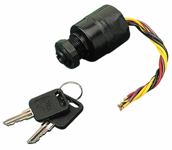 POLY 3-POS KEY SWITCH W/CHOKE