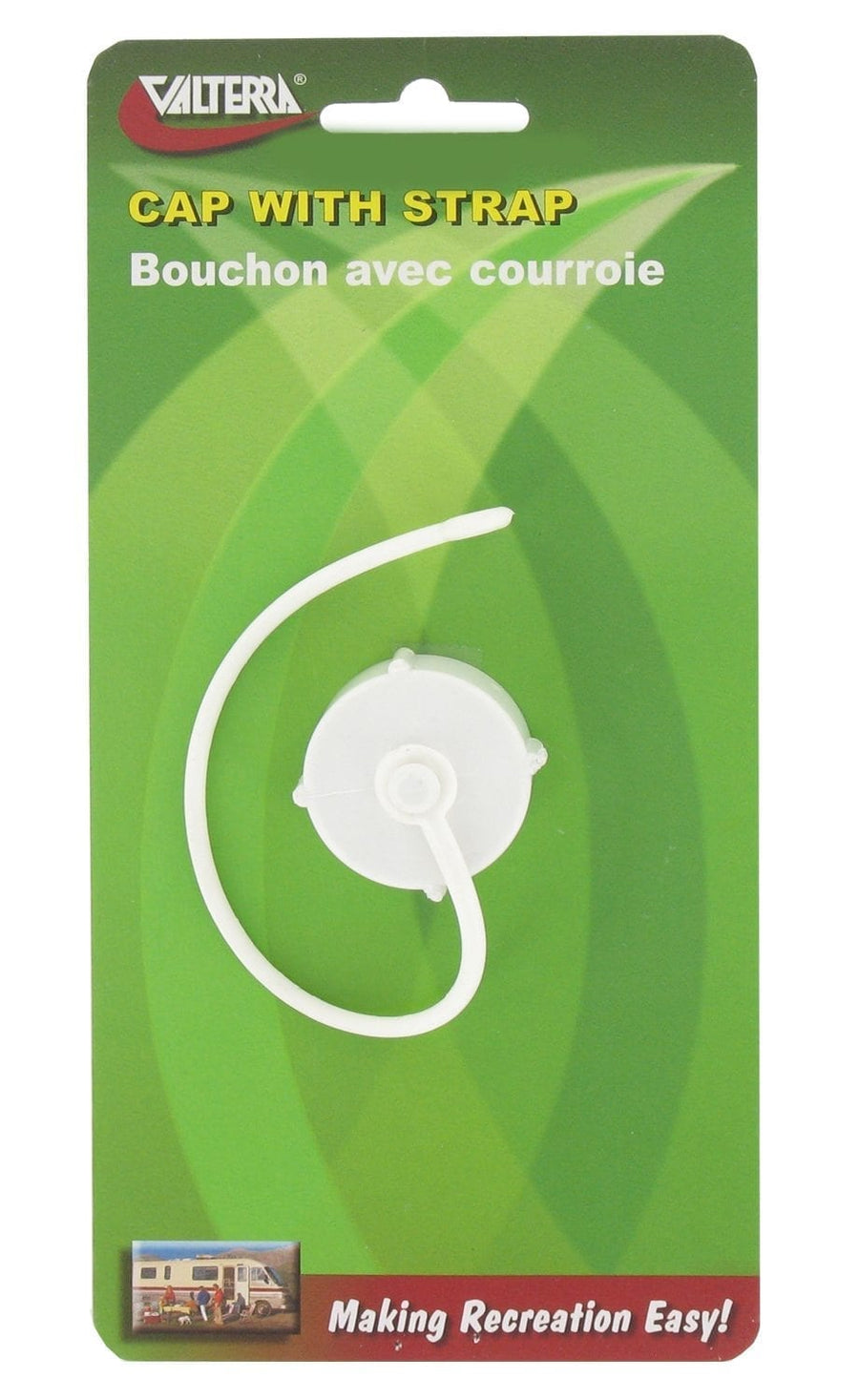 HOSE CAP/STR 3/4'WHT 1/CD