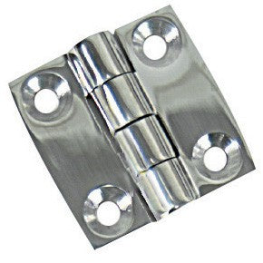 S.S. STAMPED BUTT HINGE  2' X 2'