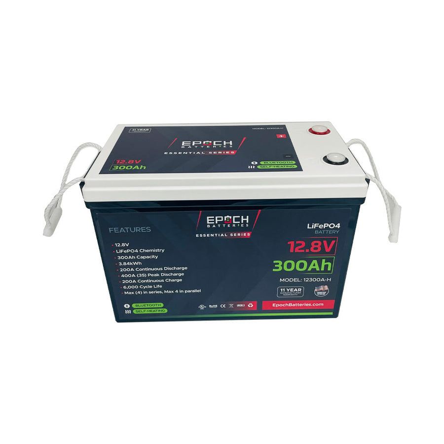12V 300AH | HEATED & BLUETOOTH | LI