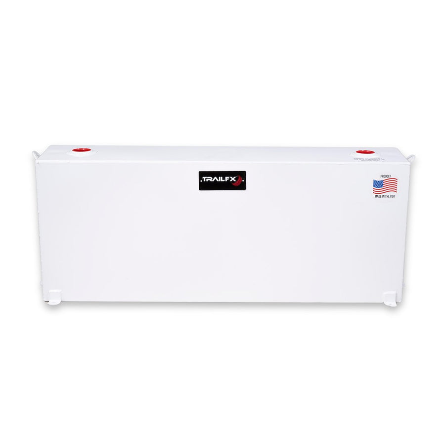 37 GAL WHITE STEEL RECTANGLE TANK