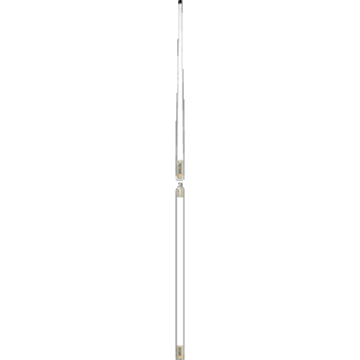 VHF ANTENNA 16' 10DB WHITE W/CBLE