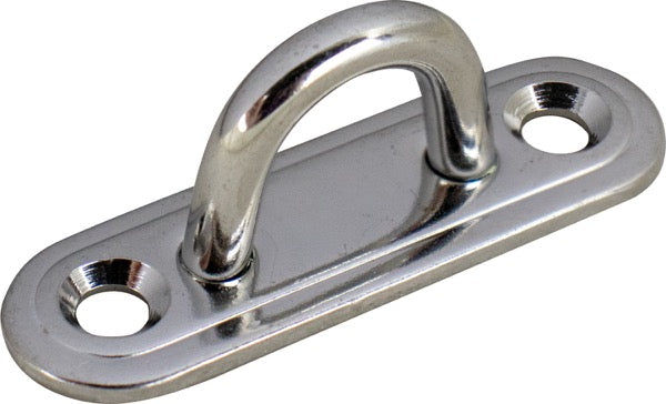 STAINLESS OBLONG EYE PLATE 2-3