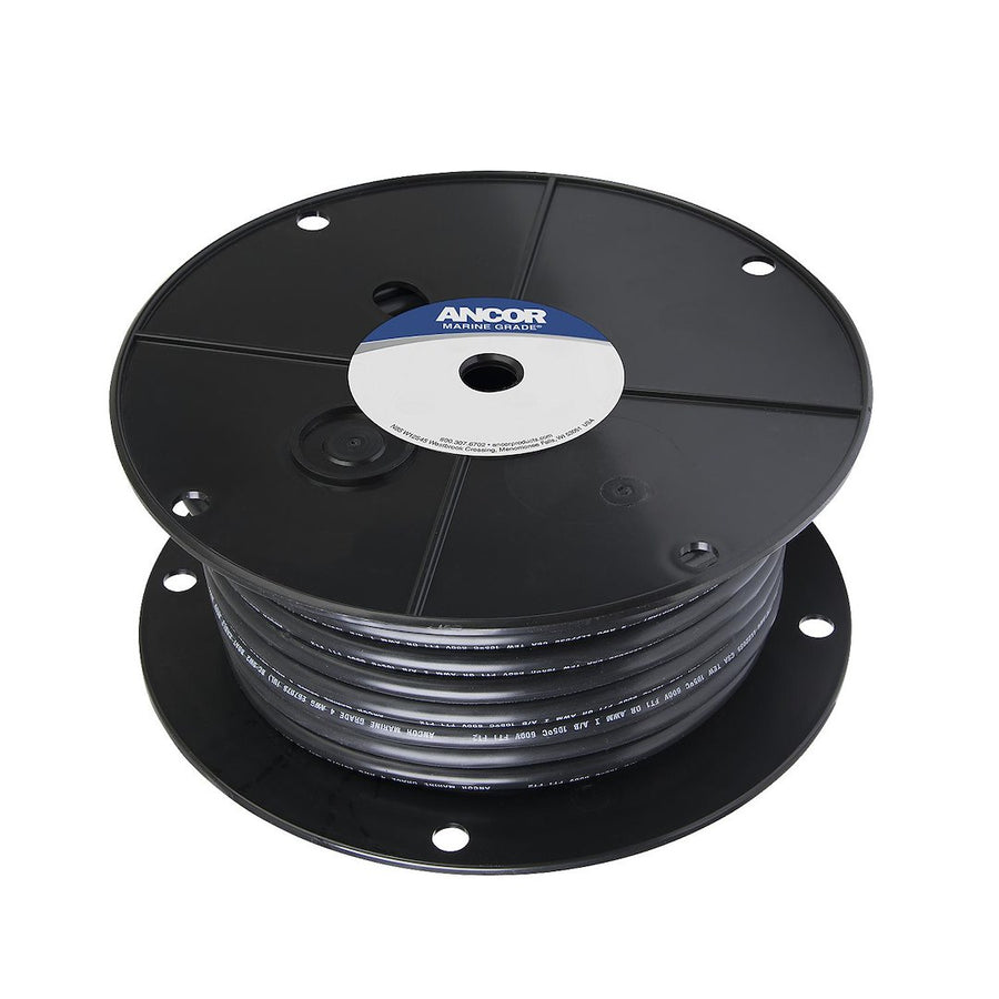 100' #4 BLACK TINNED COPPER