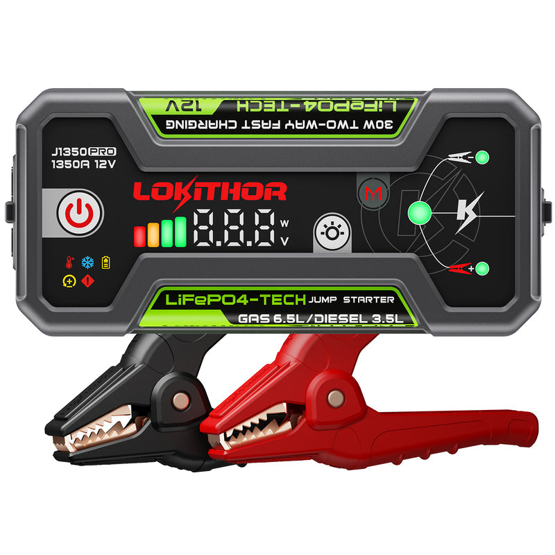 1350A JUMP STARTER W/ LIFEPO4